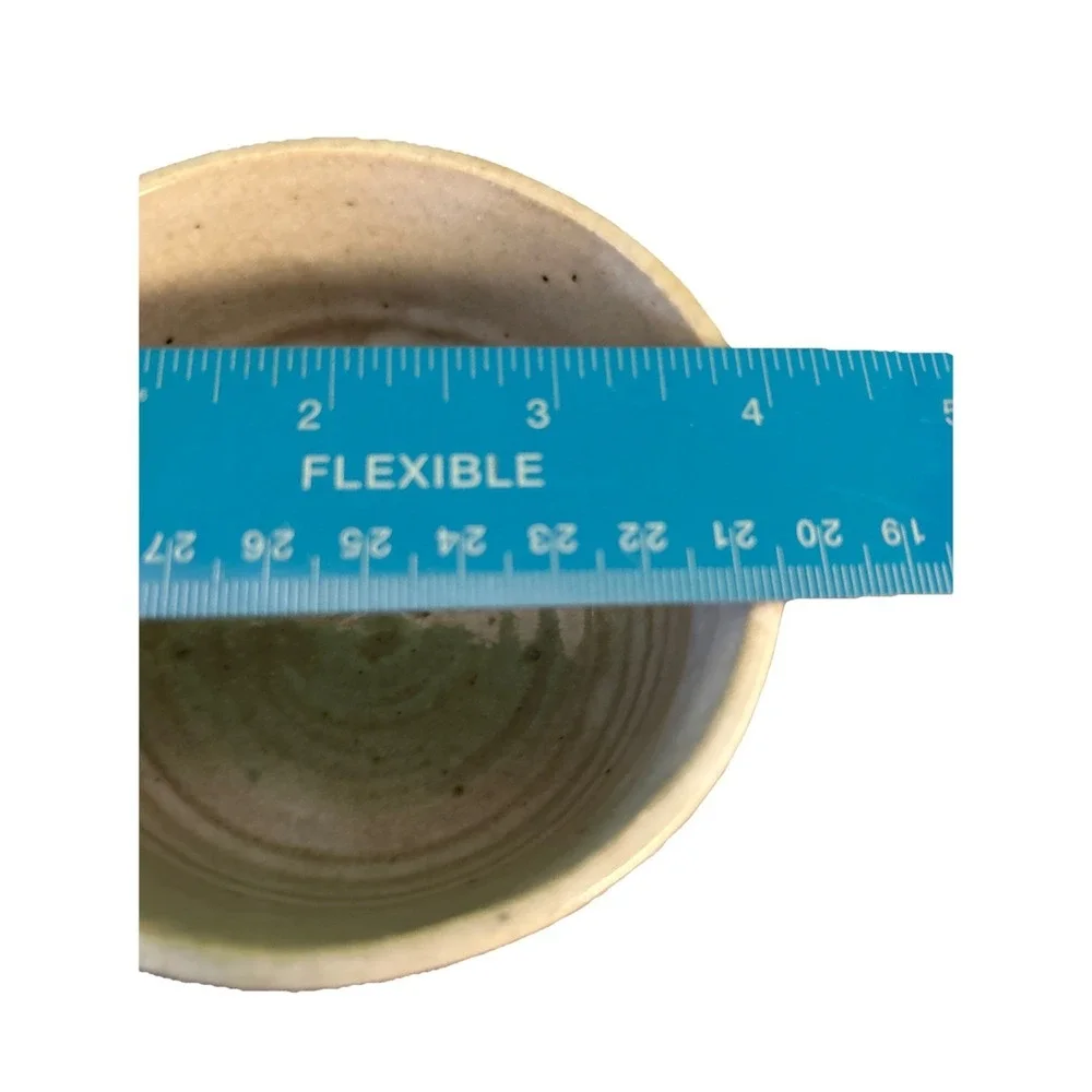 Japanese Butterflies Glazed Pottery‎ Tea Cup 6oz